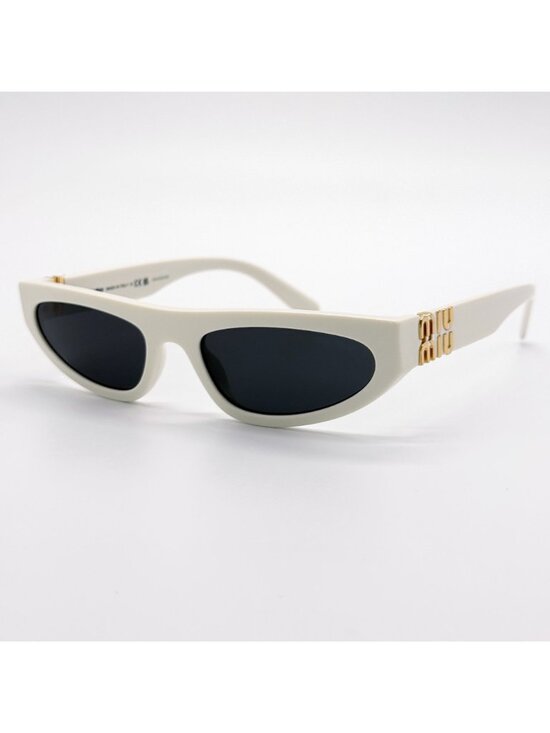 NEW MIU MIU SUNGLASSES MU07ZS 1425S0 WHITE MU 07ZS 1425S0 WOMEN SMU 07Z 1425S0 main image 8